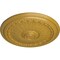 Ekena Millwork Brunswick Ceiling Medallion (Fits Canopies up to 4 1/2"), 27"OD x 2 1/2"P, Iridescent Gold CM27BRIGS - alternate 3